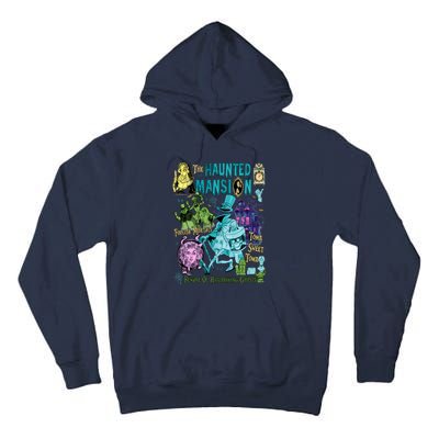 Hitchhiking House Haunted Ghosts Halloween Bewware Of Hitchhiking Ghosts Tall Hoodie