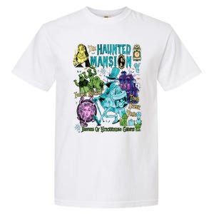 Hitchhiking House Haunted Ghosts Halloween Bewware Of Hitchhiking Ghosts Garment-Dyed Heavyweight T-Shirt