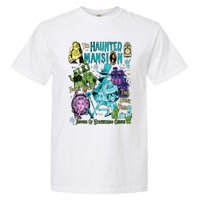 Hitchhiking House Haunted Ghosts Halloween Bewware Of Hitchhiking Ghosts Garment-Dyed Heavyweight T-Shirt