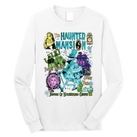 Hitchhiking House Haunted Ghosts Halloween Bewware Of Hitchhiking Ghosts Long Sleeve Shirt