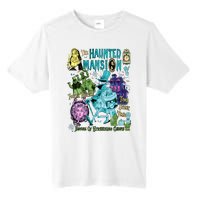 Hitchhiking House Haunted Ghosts Halloween Bewware Of Hitchhiking Ghosts Tall Fusion ChromaSoft Performance T-Shirt