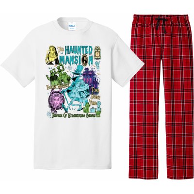 Hitchhiking House Haunted Ghosts Halloween Bewware Of Hitchhiking Ghosts Pajama Set