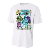 Hitchhiking House Haunted Ghosts Halloween Bewware Of Hitchhiking Ghosts Performance Sprint T-Shirt