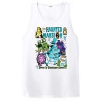 Hitchhiking House Haunted Ghosts Halloween Bewware Of Hitchhiking Ghosts PosiCharge Competitor Tank