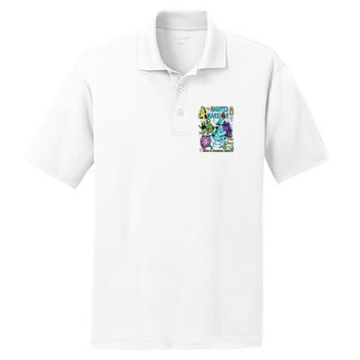 Hitchhiking House Haunted Ghosts Halloween Bewware Of Hitchhiking Ghosts PosiCharge RacerMesh Polo