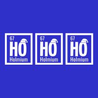 Ho Ho Ho Holmium Science Lover Periodic Table Chemistry Gift Women's V-Neck T-Shirt