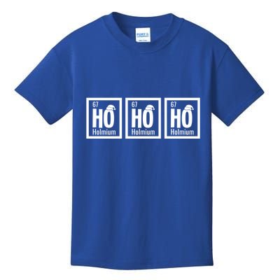 Ho Ho Ho Holmium Science Lover Periodic Table Chemistry Gift Kids T-Shirt
