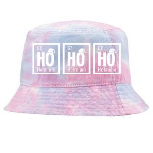 Ho Ho Ho Holmium Science Lover Periodic Table Chemistry Gift Tie-Dyed Bucket Hat