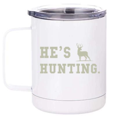 HeS Hunting 12 oz Stainless Steel Tumbler Cup