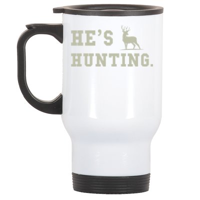 HeS Hunting Stainless Steel Travel Mug