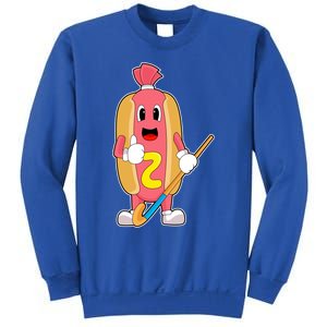 Hotdog Hockey Hockey Stick Sports Meaningful Gift Sweatshirt