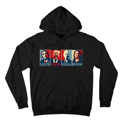 Hope Hate Heal Grow Hoodie