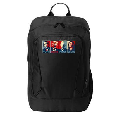 Hope Hate Heal Grow City Backpack