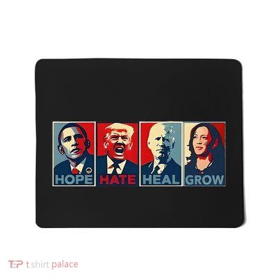 Hope Hate Heal Grow Mousepad