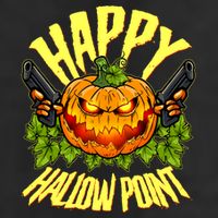 Halloween Happy Hallow Point Pumpkin Gunner Cool Comfort Performance Bucket Hat
