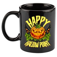 Halloween Happy Hallow Point Pumpkin Gunner 11oz C Handle Ceramic Mug