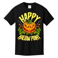 Halloween Happy Hallow Point Pumpkin Gunner Kids T-Shirt