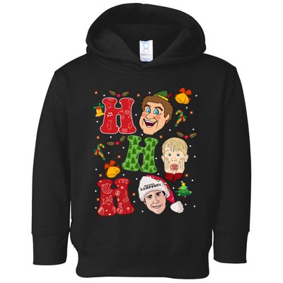 Ho Ho Ho Friends Christmas Comdey Movie Ho Ho Ho Christmas Lights Kevin Toddler Hoodie