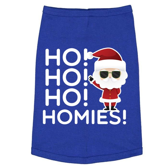 Ho Ho Ho Homies Funny Santa Christmas Great Gift Doggie Tank