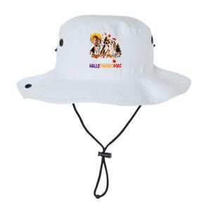 Happy Hallothanksmas Halloween Thanksgiving Christmas Beagle Gift Legacy Cool Fit Booney Bucket Hat