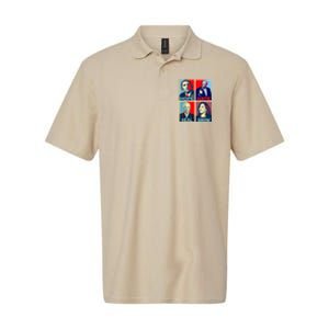 Hope Hate Heal Grow Softstyle Adult Sport Polo