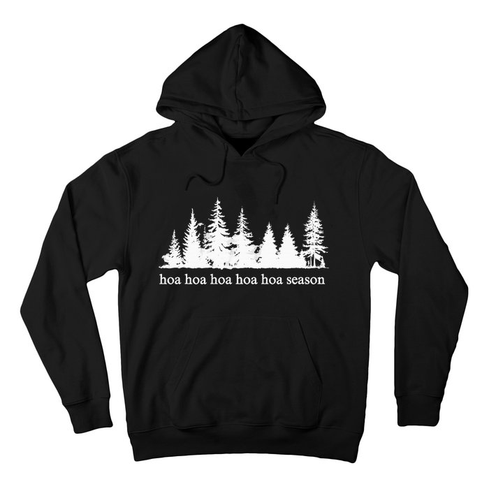 Hoa Hoa Hoa Hoa Hoa Cozy Season Twilight Lover Pine Forest Hoodie