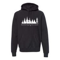 Hoa Hoa Hoa Hoa Hoa Cozy Season Twilight Lover Pine Forest Premium Hoodie