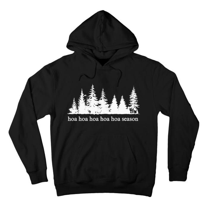 Hoa Hoa Hoa Hoa Hoa Cozy Season Twilight Lover Pine Forest Tall Hoodie