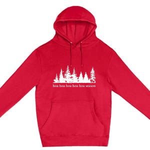 Hoa Hoa Hoa Hoa Hoa Cozy Season Twilight Lover Pine Forest Premium Pullover Hoodie