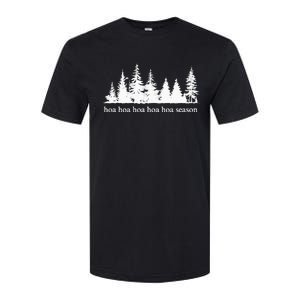 Hoa Hoa Hoa Hoa Hoa Cozy Season Twilight Lover Pine Forest Softstyle CVC T-Shirt