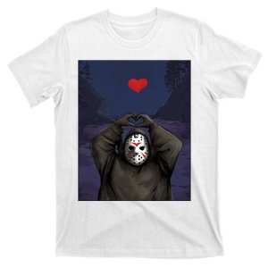 Halloween Heart Hands Friday The 13th Jason T-Shirt