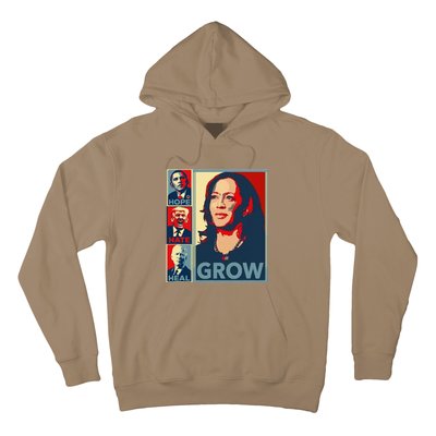 Hope Hate Heal Grow Hoodie