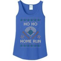 Ho Ho Homerun Baseball Ugly Christmas Party Hitter Gift Ladies Essential Tank