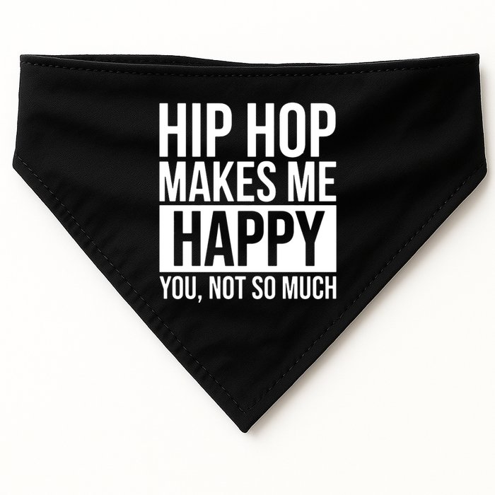 Hip Hop Happy You, Not So Much USA-Made Doggie Bandana