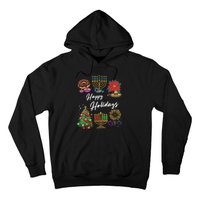 Happy Holidays Hanukkah Feliz Navidad Christmas Kwanzaa Hoodie