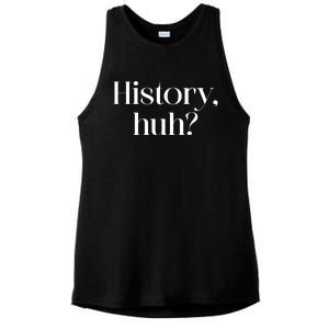 History Huh? Ladies PosiCharge Tri-Blend Wicking Tank