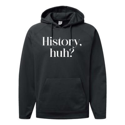 History Huh? Performance Fleece Hoodie