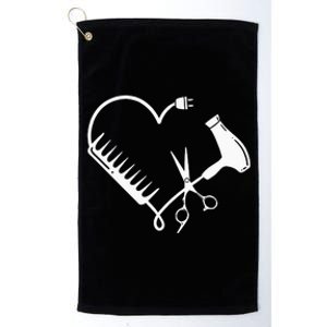 Hairdresser Hairstylists Hairstyling Beautician Hairdressing Platinum Collection Golf Towel