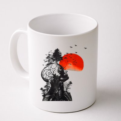 Halloween Hangover Human Tree Graphic Coffee Mug