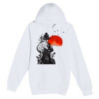 Halloween Hangover Human Tree Graphic Premium Pullover Hoodie