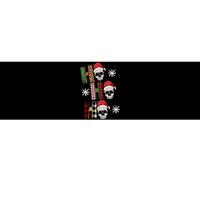 Ho Ho Ho Santa XMas Skulls Bumper Sticker