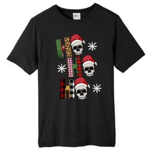 Ho Ho Ho Santa XMas Skulls Tall Fusion ChromaSoft Performance T-Shirt