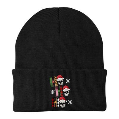 Ho Ho Ho Santa XMas Skulls Beanie