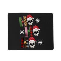 Ho Ho Ho Santa XMas Skulls Mousepad