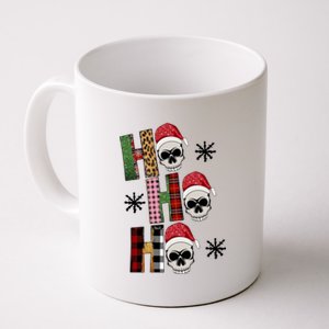 Ho Ho Ho Santa XMas Skulls Coffee Mug