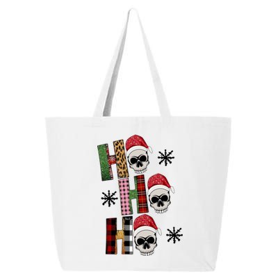 Ho Ho Ho Santa XMas Skulls 25L Jumbo Tote