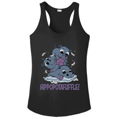 Hippoptafuffle! Ladies PosiCharge Competitor Racerback Tank