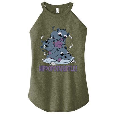 Hippoptafuffle! Women's Perfect Tri Rocker Tank