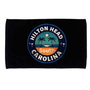 Hiltonheadislandsouthcarolinaschometowntshirt Microfiber Hand Towel