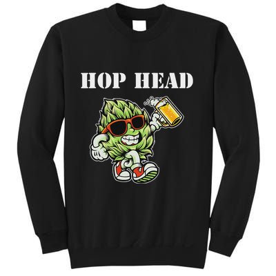 Hop Head Ipa Craft Beer Lover Bier Prost Cheers Sweatshirt
